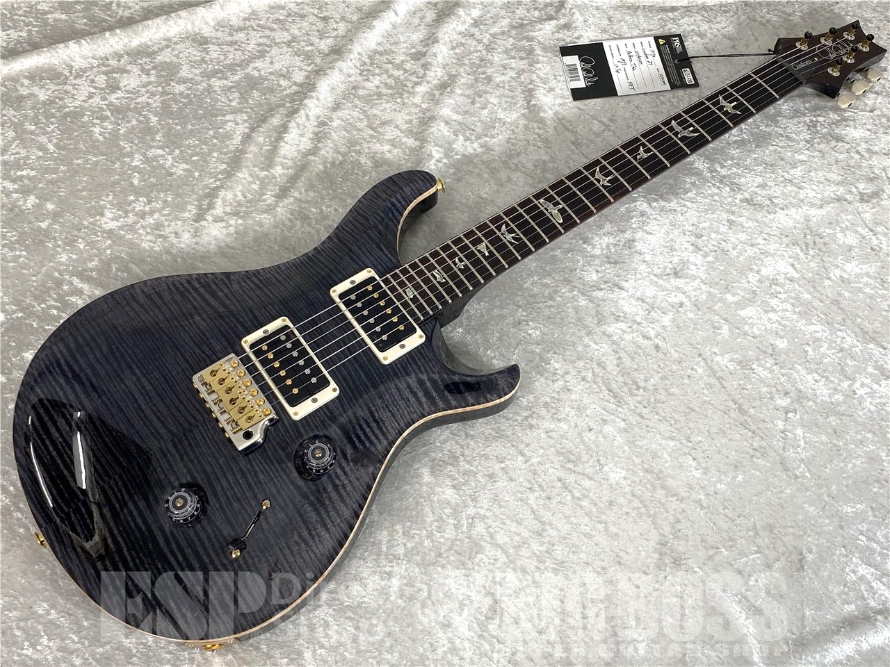 prs custom24 黒 P R S Custom 24 10Top Gray Black 0370460