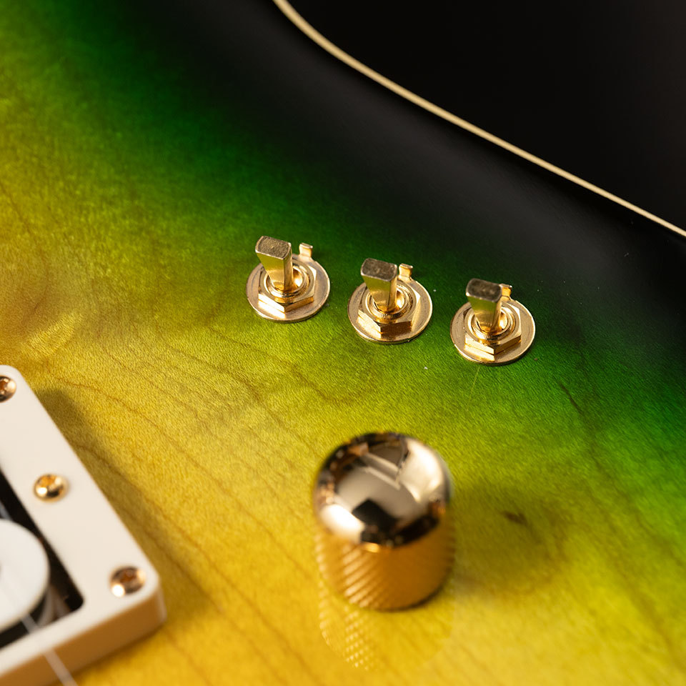 Kz Guitar Works SS-1 Deluxe Green Burst（新品）【楽器検索デジマート】