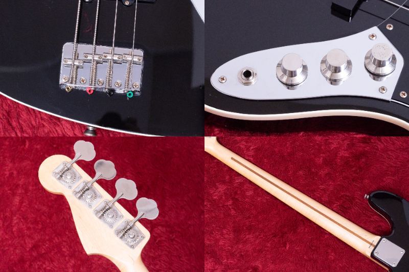 Fender Japan Aerodyne Jazz Bass BLK 2010-2012 3.715kg #U044154