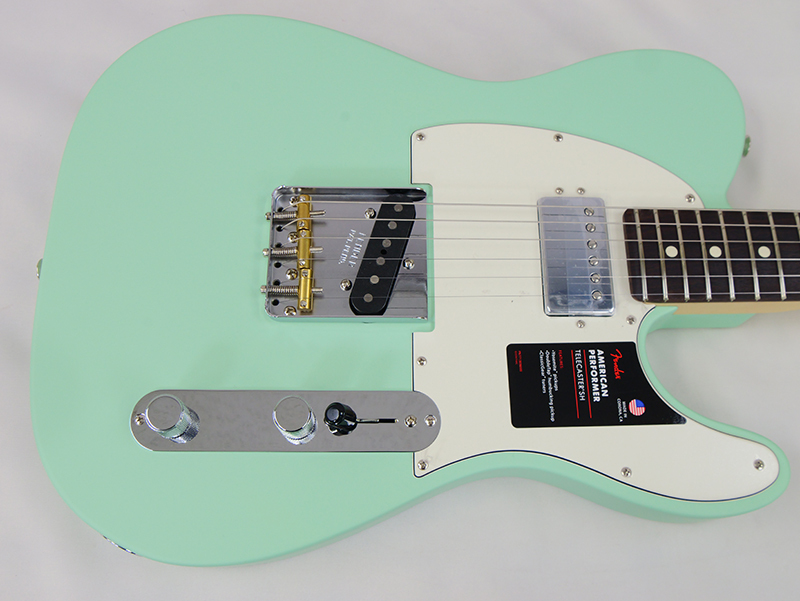 Fender American Performer Telecaster Hum (Satin Surf Green