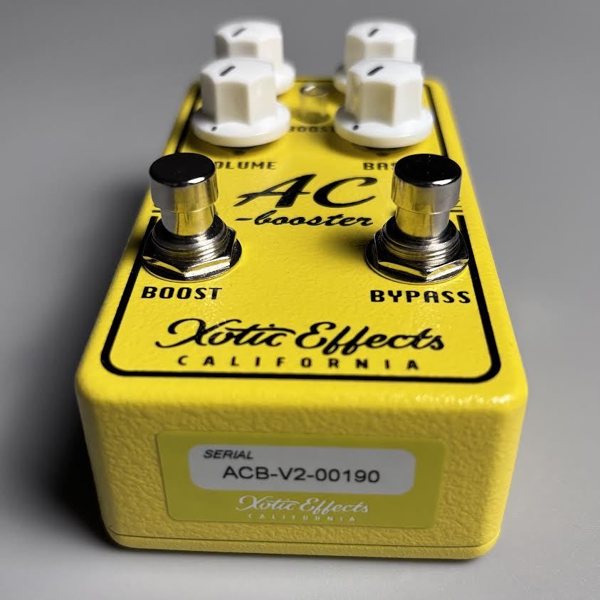 Xotic AC Booster V2 コンパクトエフェクター／ブースター（新品