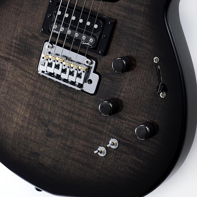Godin XTSA(Synth-Acces) Trans Black Flame 展示特価（新品特価