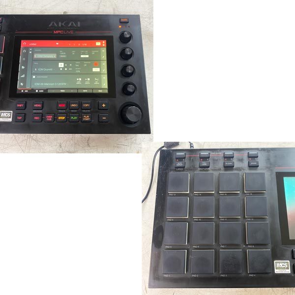 中古 MPC LIVE Yahoo!オークション - AKAI mpc live Ⅱ 中古美品