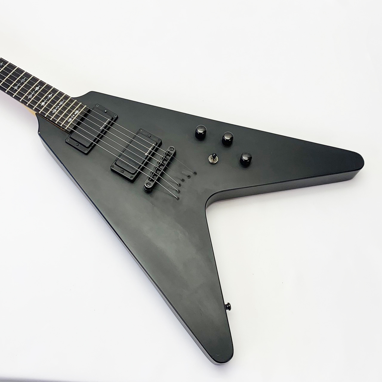 SCHECTER V-1 CUSTOM matte black（中古/送料無料）【楽器検索