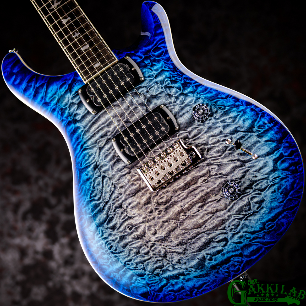 Paul Reed Smith(PRS) 2025 SE Custom 24 Quilt Package Charcoal Blue
