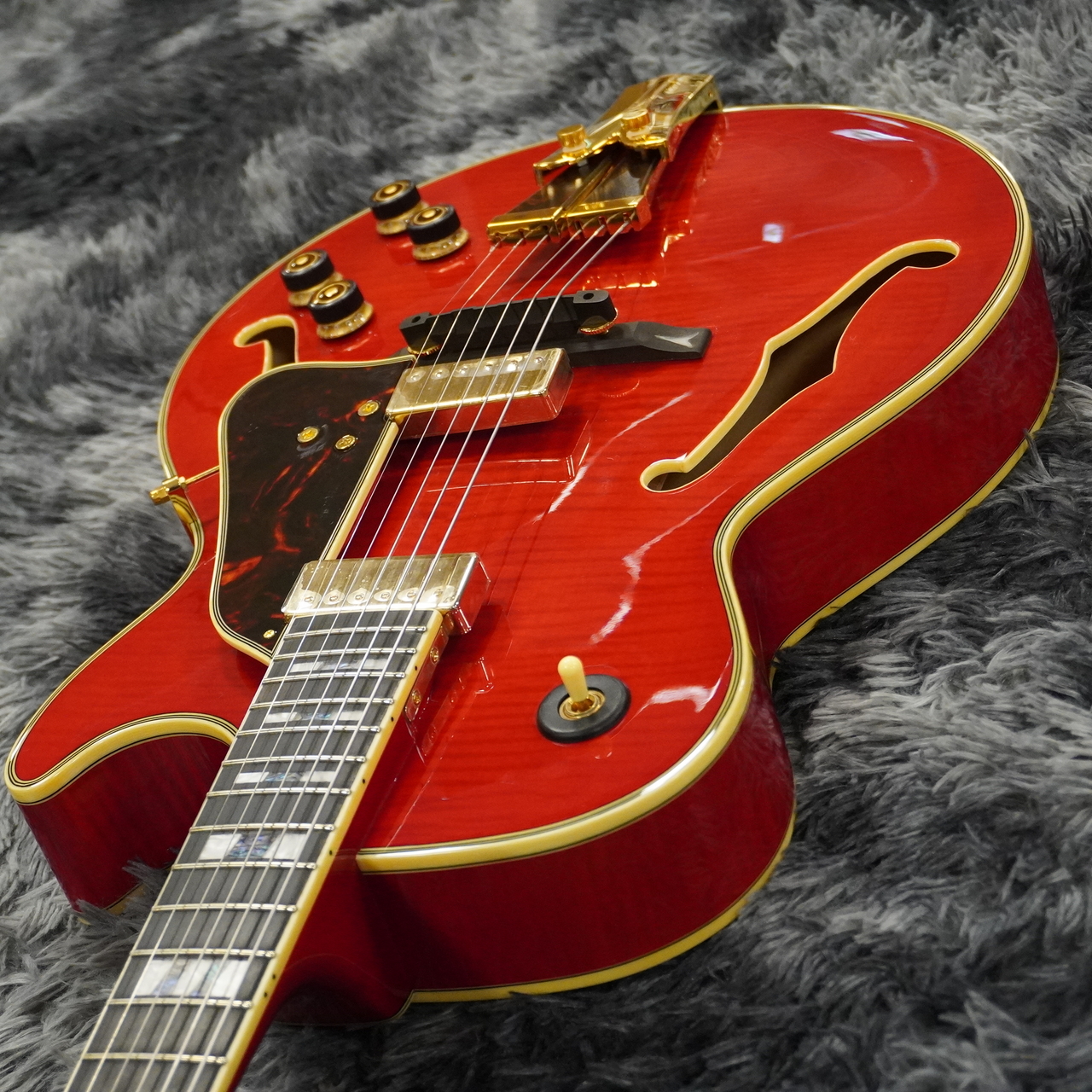Ibanez GB10SEFM-SRR (Sapphire Red) George Benson Signature【特価