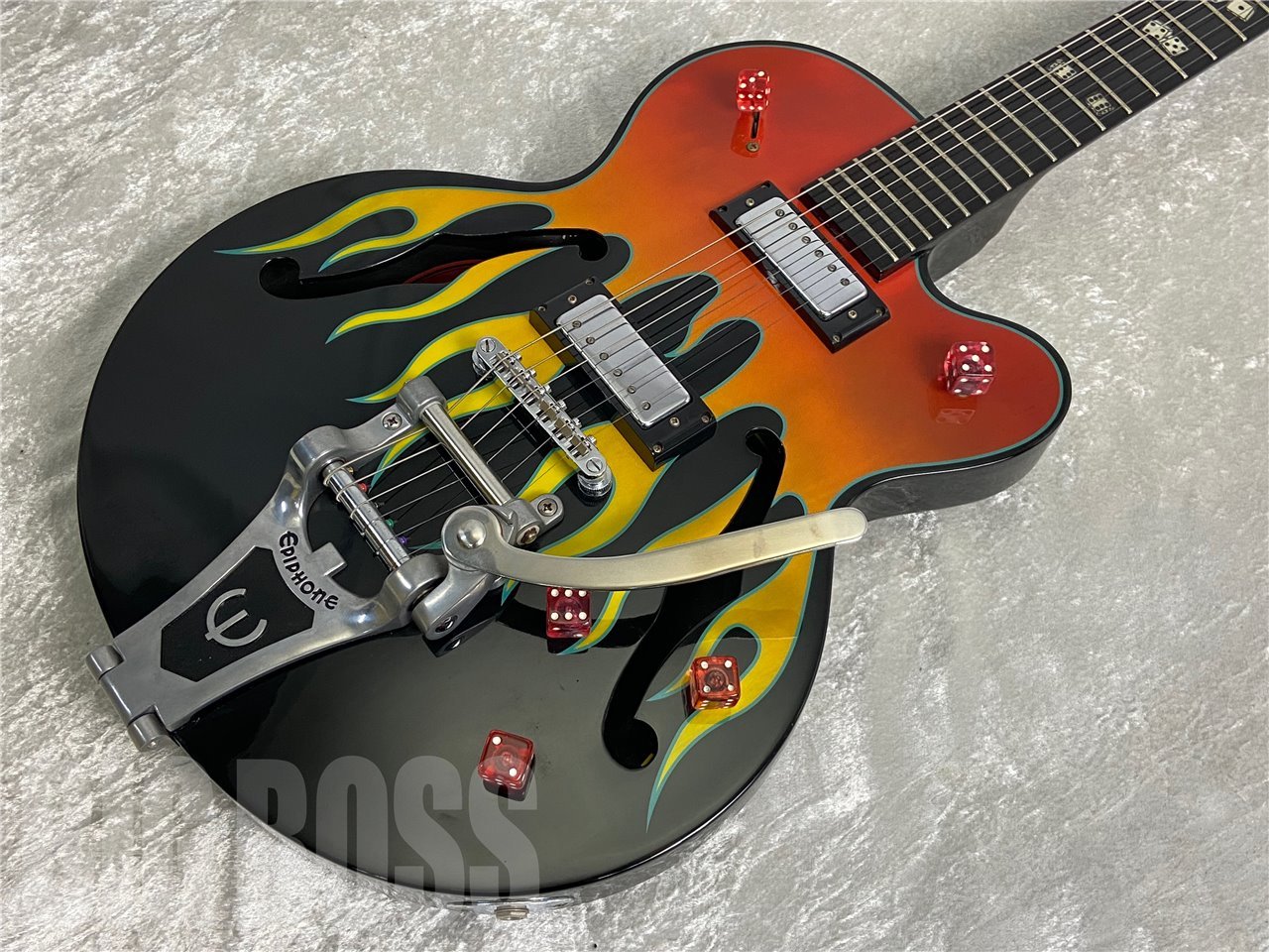 Epiphone FLAMEKAT エピフォン セミアコ ロカビリー ジャンク品