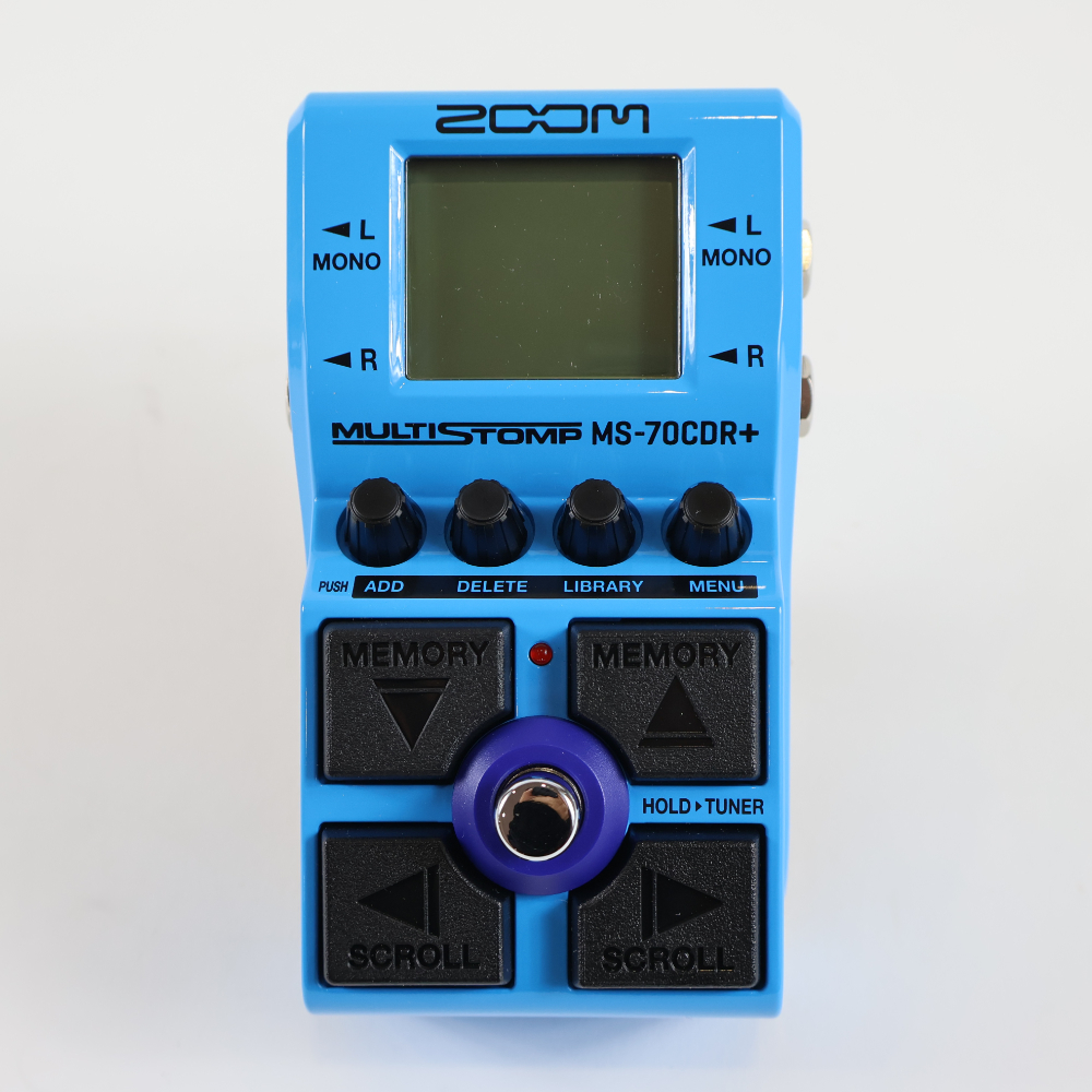 ZOOM 【中古】 ZOOM MS-70CDR+ MultiStomp ギター マルチエフェクター