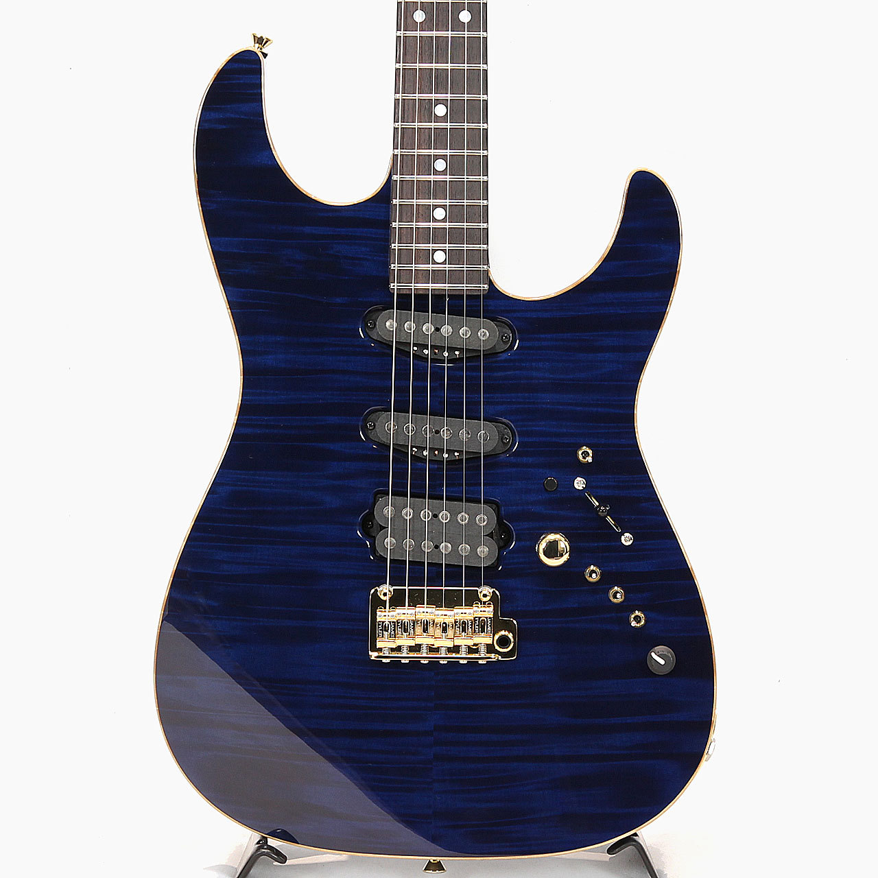 James Tyler Japan Studio Elite Rear Rout Flame Maple / White Limba