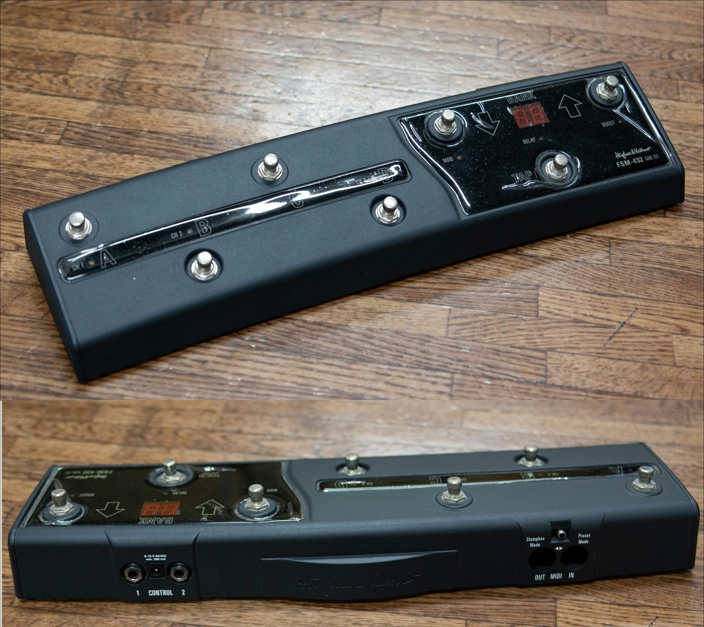 ギター Hughes&Kittner FSM-432 MK III MIDI-футконтроллер Hughes & Kettner FSM 432 MK3 (fsm432mkiii