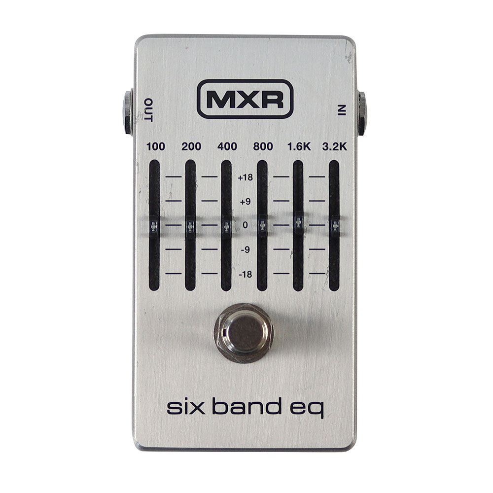 グラフィックイコライザー MXR M109S Six Band Graphic EQ 6バンド グライコ