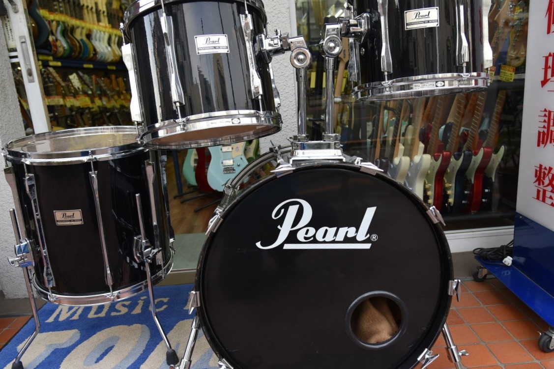 Pearl MX Made in Japan ドラムセット ハードケース付（中古）【楽器 