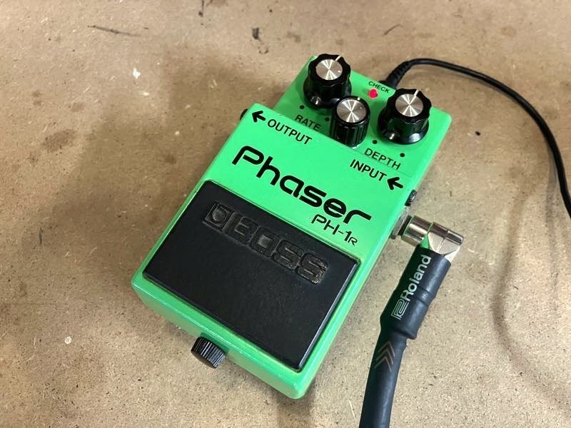 音出し確認済】BOSS/ボス PH-1R Phaser/フェイザー 銀ネジ