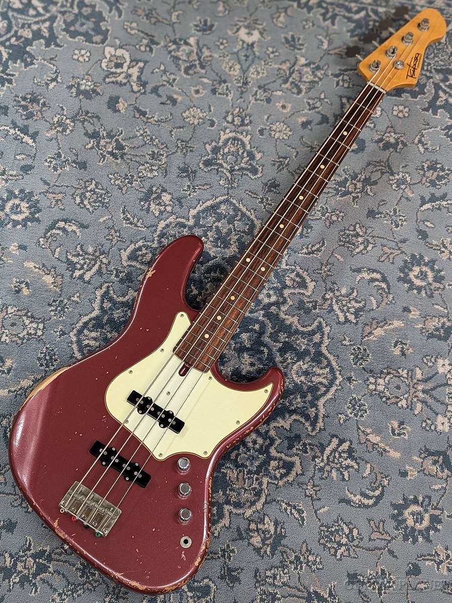 Tsubasa Guitar Workshop The Hopper 4st Medium Aged -Burgundy Mist