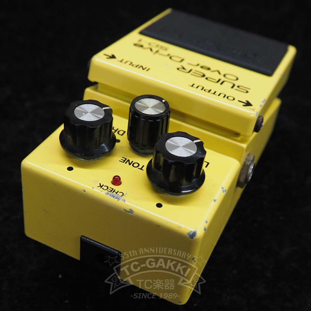 日本製 BOSS SD-1 NEC C4558C搭載 81年 BOSS SD-1 SUPER Over Drive (JAPAN/NEC C4558C)（ビンテージ