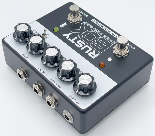 【1回のみ使用】 Tronographic Rusty Box ベースプリアンプ TronographicRusty Box Japan Edition《ベース用プリアンプ