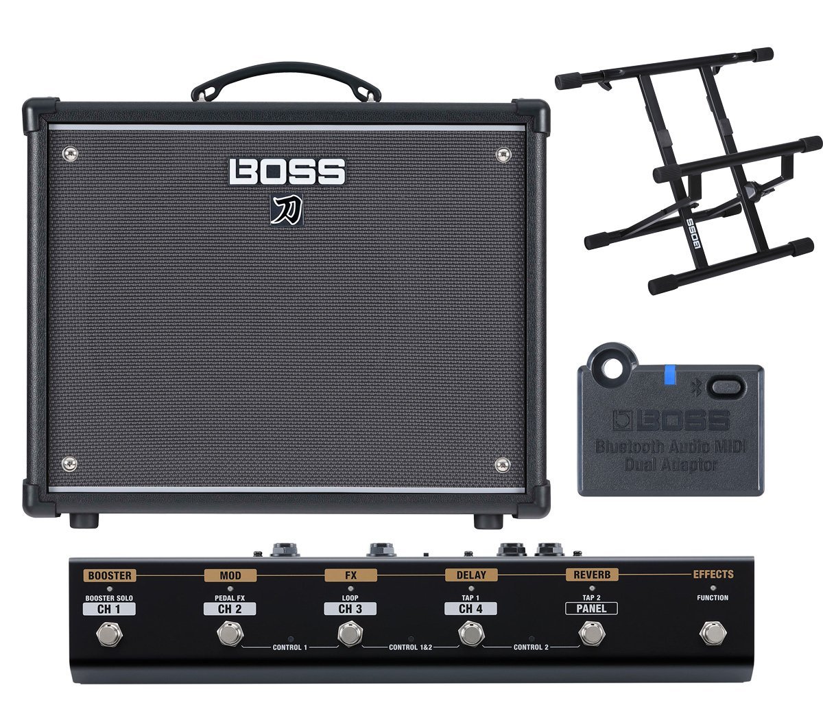 BOSS KATANA-50 EX GEN 3 [オプションアイテム 同時購入セット] 50W ギターコンボアンプ ボス 刀 カタナ（新品 /送料無料）【楽器検索デジマート】