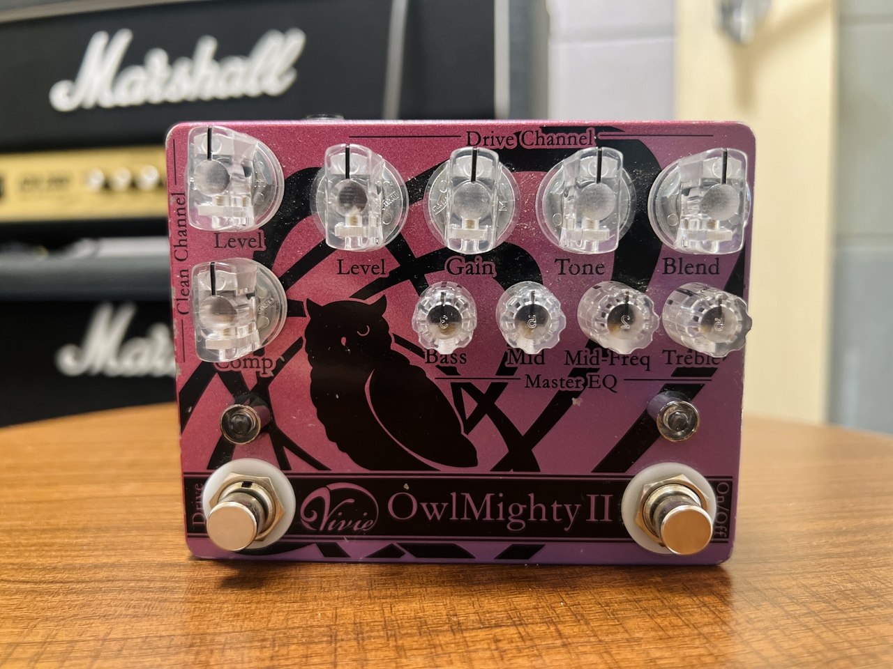 Vivie OwlMightyII ベース用プリアンプ 【公式通販】