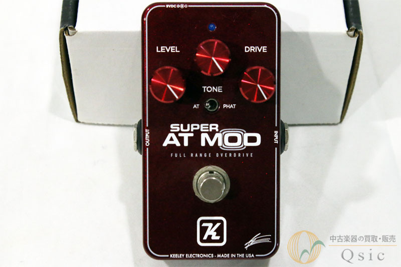 中古美品 Keeley Super AT Mod ギターエフェクター keeley Super AT Mod - Ikebe 50th Anniversary Edition