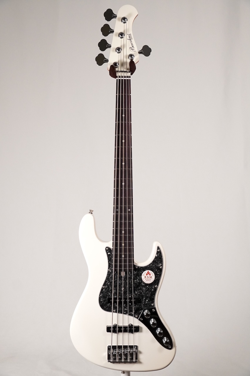 Bacchus WJB5-1DX-AC RSM/P -Pearl White- [4.36kg]（新品）【楽器検索