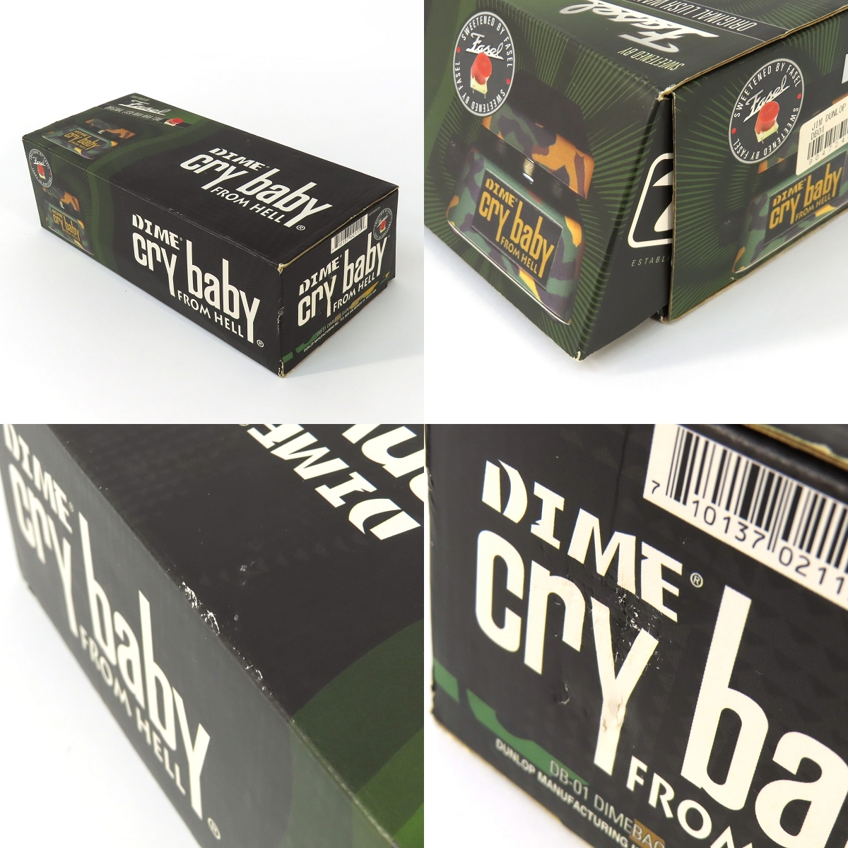 マーJIMDUNLOP Cry baby FROM HELL DB-01 DUNLOP DB 01 Cry Baby From Hell Dimebag Signature Wah