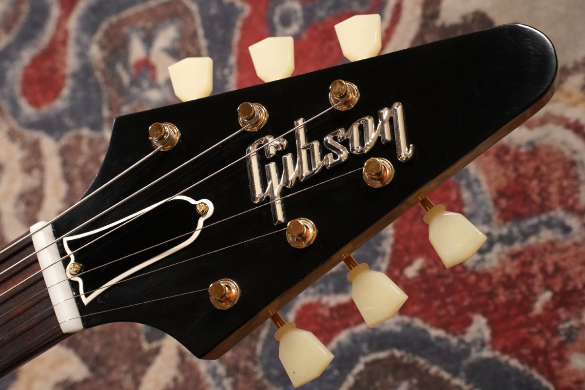 Gibson Custom Shop 【ギブソン】1958 Korina Flying V Reissue White  Pickguard【現物写真】（新品/送料無料）【楽器検索デジマート】