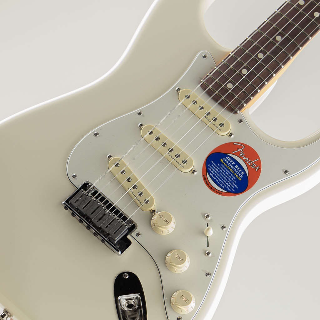 Fender Jeff Beck Stratocaster/Olympic White/R（新品/送料無料