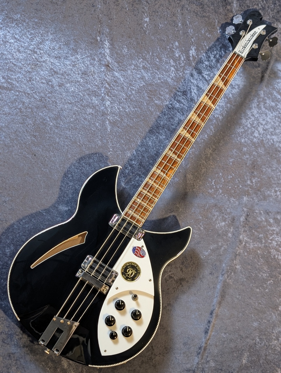 希少品 ブラフマン 1stレコード 12inch 中古品 レア ヴィンテージ Rickenbacker Limited 90th Anniversary 4005XC JG/Jetglo【4.02