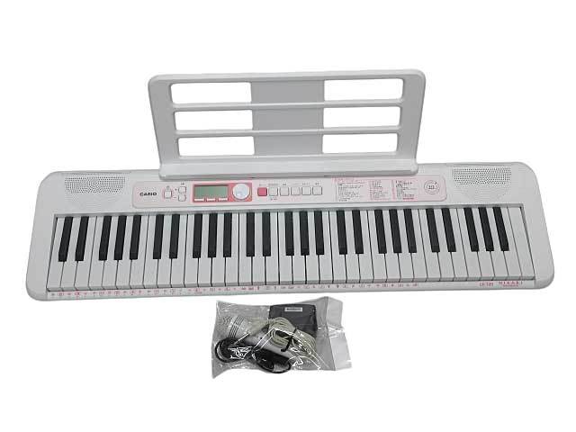 Casio LK-320 2021年製 61鍵盤 光ナビ 電子キーボード
