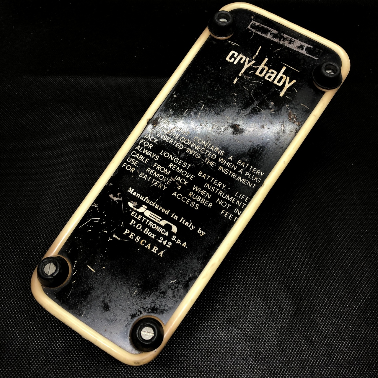Jen Cry Baby Model 310.001 Red FASEL（ビンテージ/送料無料）【楽器
