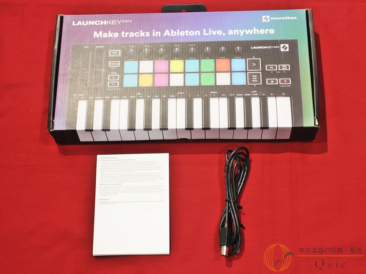 Novation Launchkey Mini MK3 [WLH94]【難波店在庫】（中古）【楽器