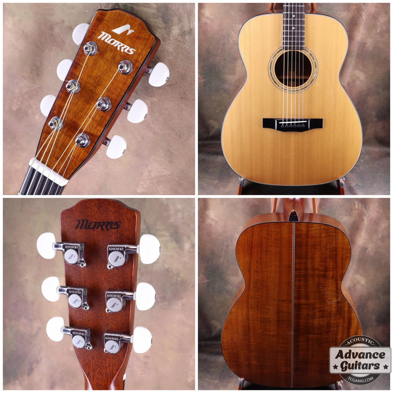 モーリスMG-702 Acoustic Guitar Morris MG-702 Sunburst 01011715 Made in