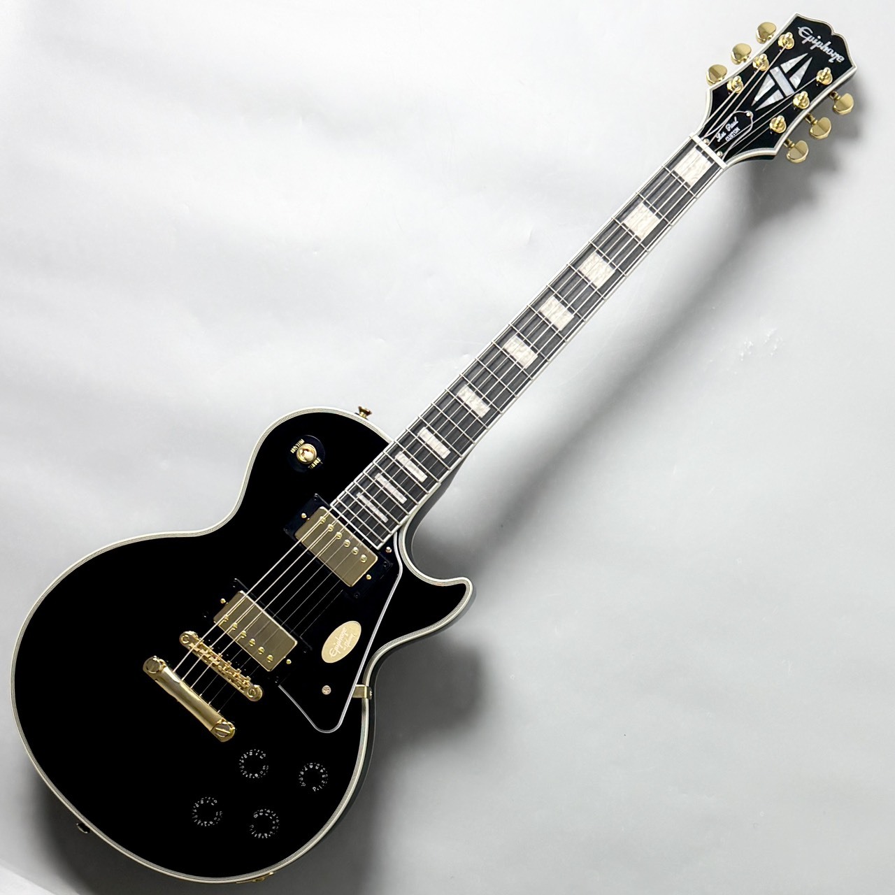 Epiphone Les Paul Custom Ebony #25101527505 【王道サウンド