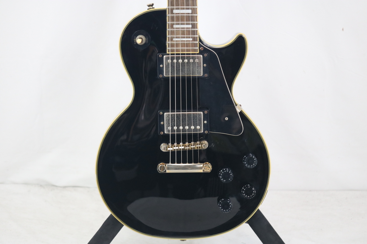 【動作確認済】Epiphone Les Paul Costom PROブラック Epiphone LES PAUL CUSTOM PRO（中古）【楽器検索デジマート】
