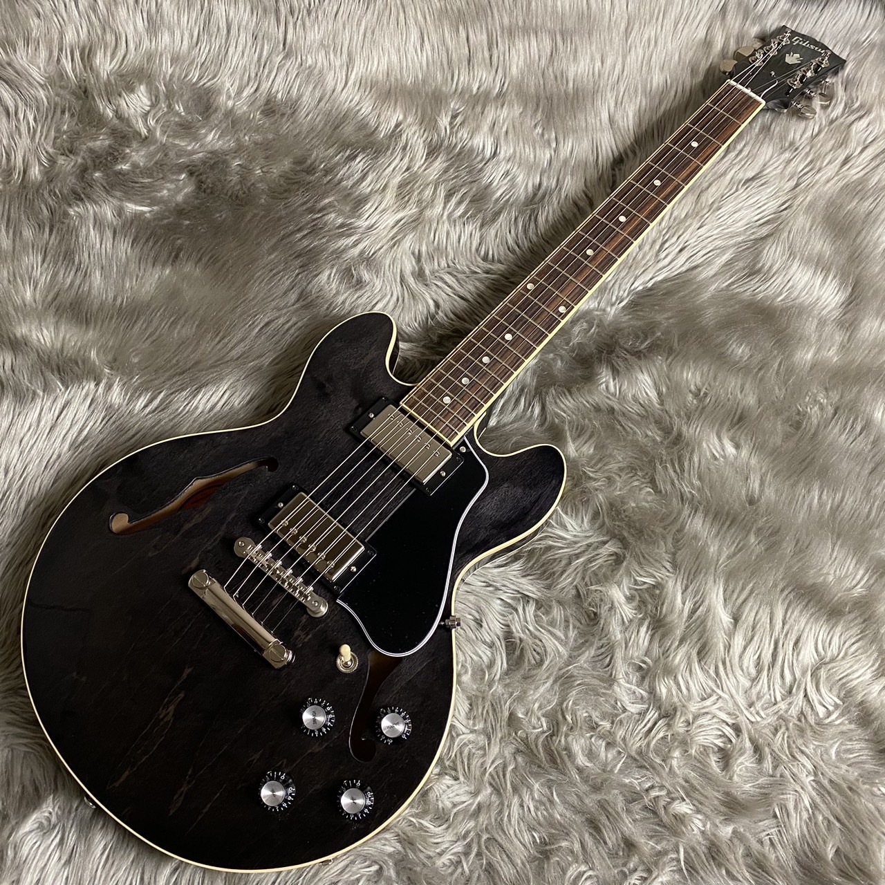 Gibson ES-339 Trans Ebony【現物画像】【最大36回分割無金利 