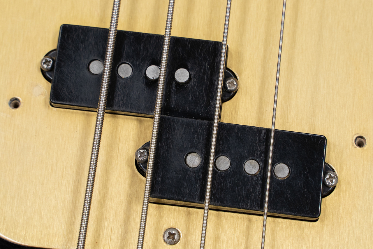 Fender New American Vintage 58 Precision Bass Black #V1313571 3.77