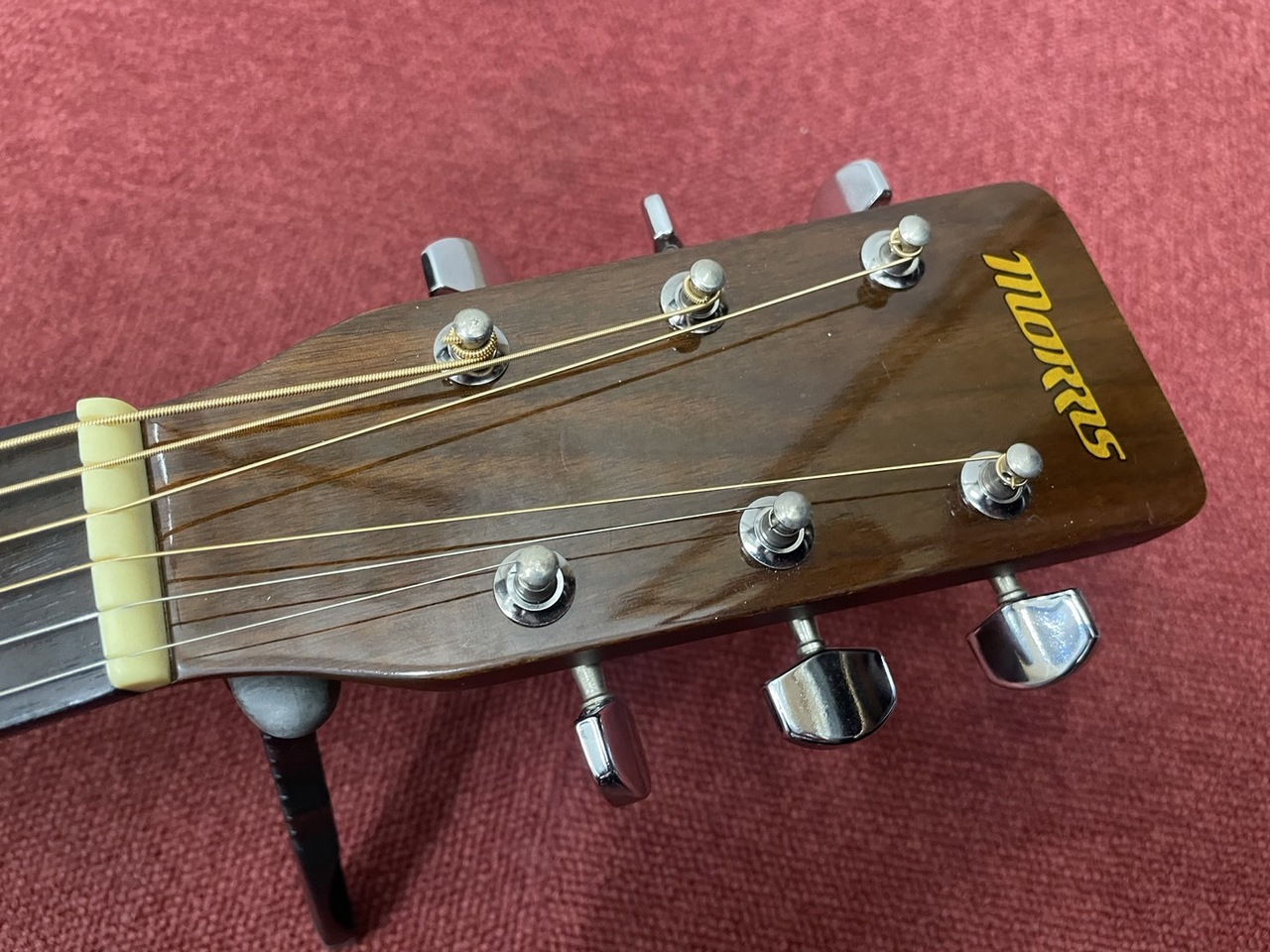 調整済 MORRIS(モーリス)MF-201N ソフトケース付　アコギ 調整済 MORRIS(モーリス)MF-201N ソフトケース付 アコギ