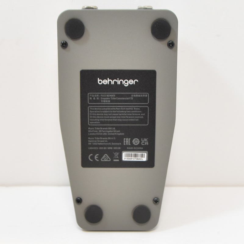 BEHRINGER FUZZ BENDER 【心斎橋店】（中古）【楽器検索デジマート】