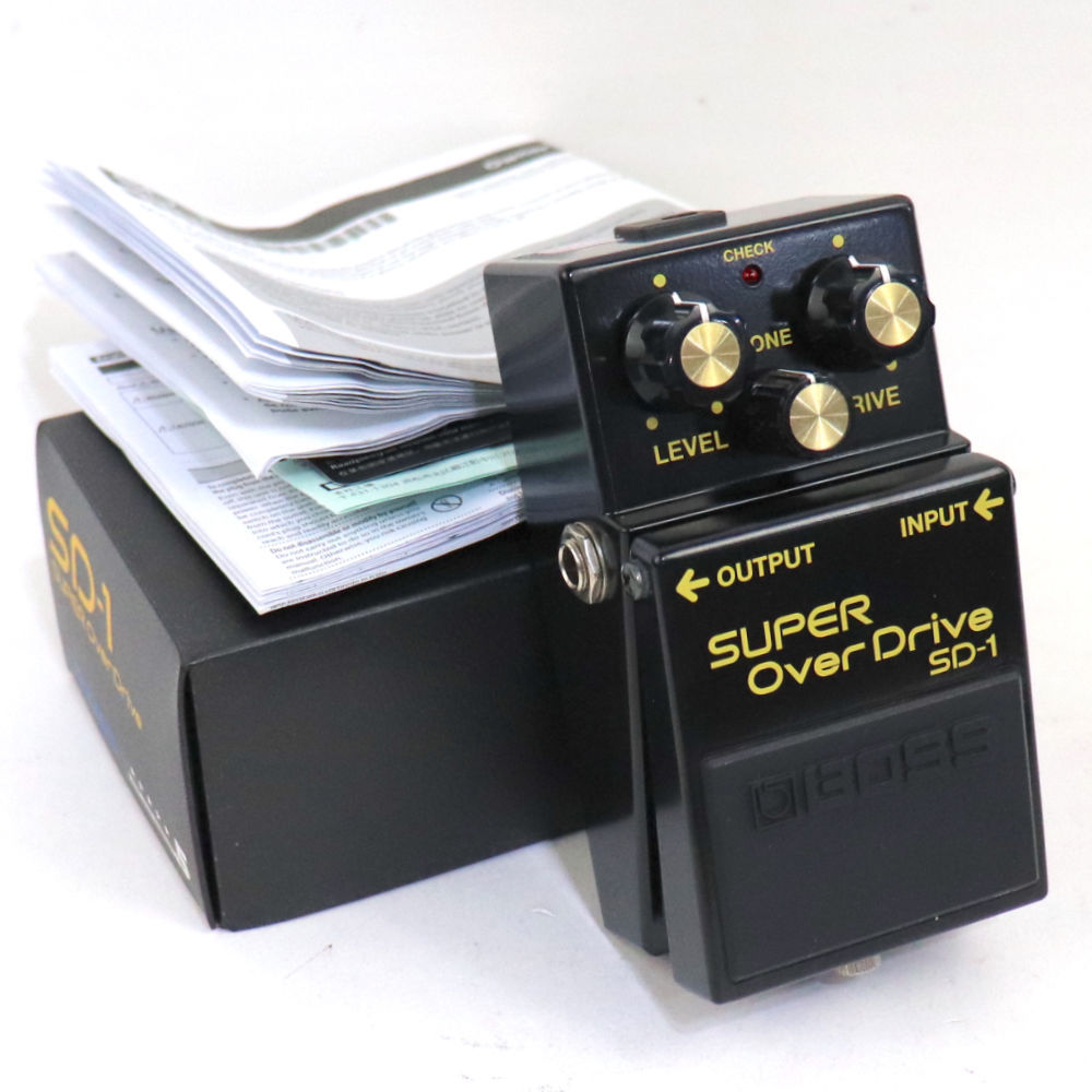 86年製　BOSS SD-1 SUPER Over Drive 日本製　美品！ BOSS / SD-1 SUPER OverDrive スーパーオーバードライブ SD1