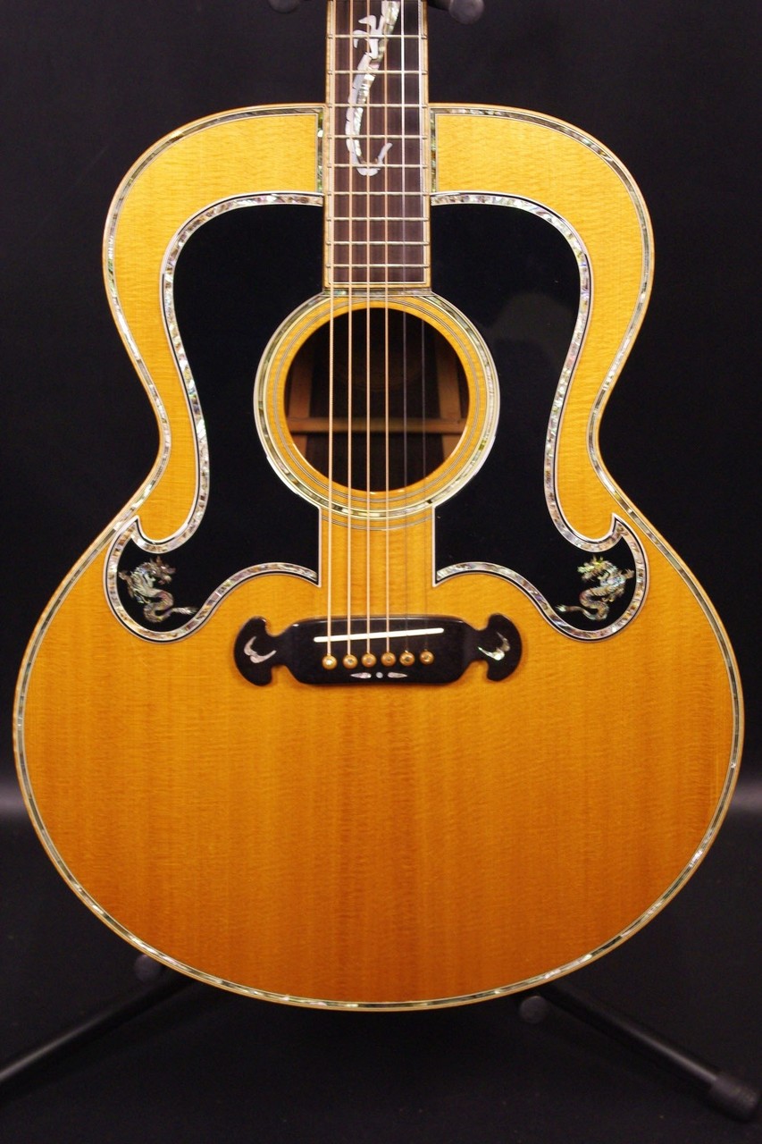 ギターMorris Electric Acoustic Guitar Tornado by Morris ZII 80s Dark