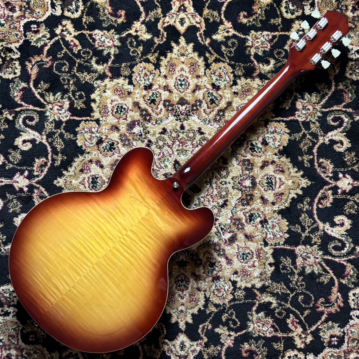 Epiphone 【現物画像】ES-335 Figured Raspberry Tea Burst セミアコ