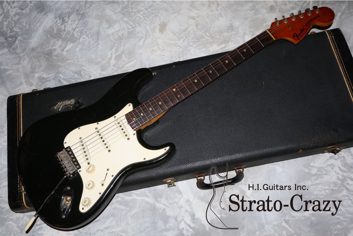 Fender Stratocaster '70 Black /4Bolt Rose neck （ビンテージ