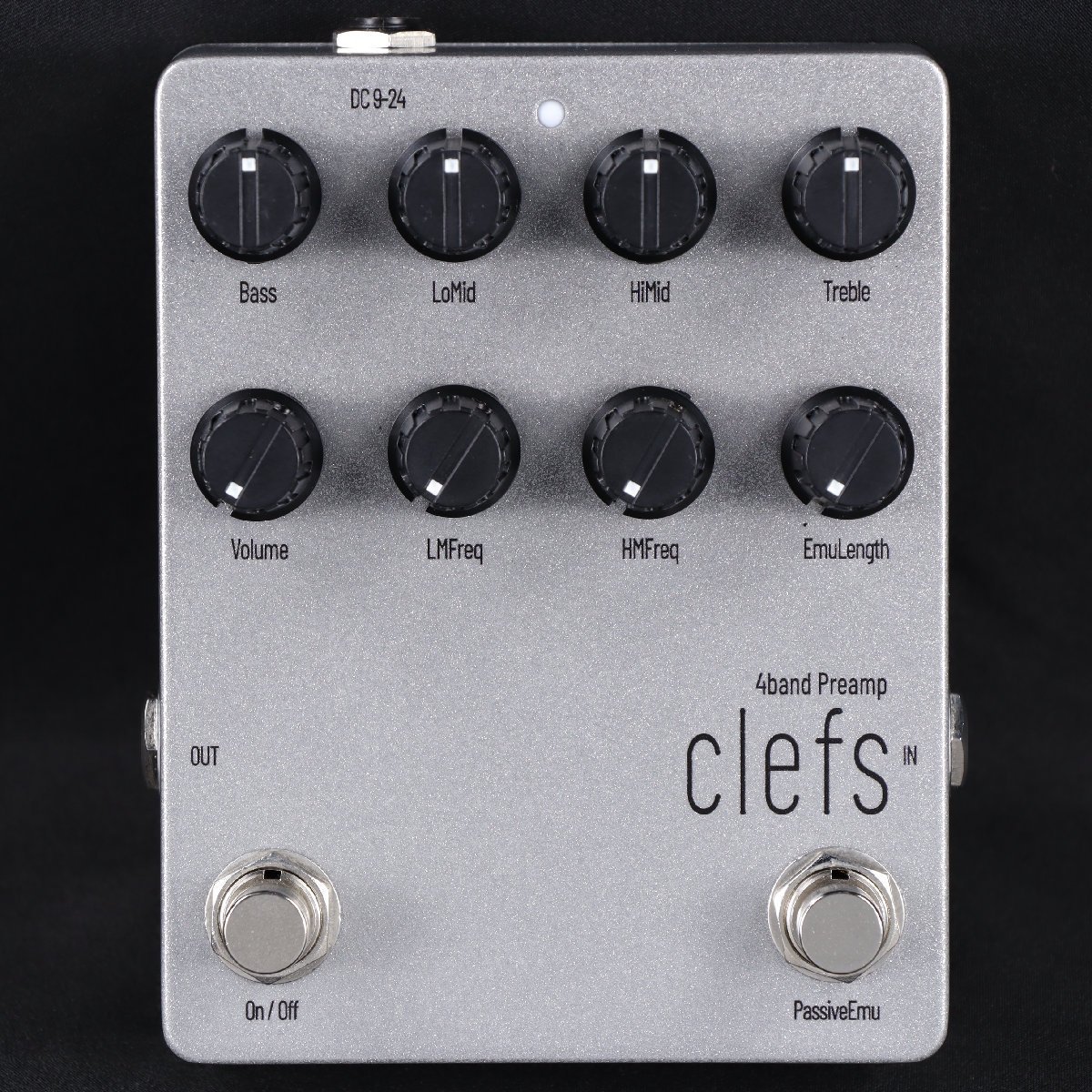 clefs #1 Preamp ver.2 ベース用プリアンプ clefs #1 Preamp Ver.2 プリアンプ 日本製 Made in Japan