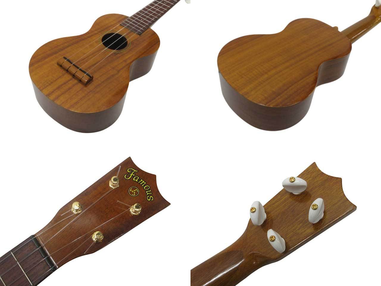 Famous Ukulele FS-5 ソプラノウクレレ【鹿児島店】（中古/送料無料