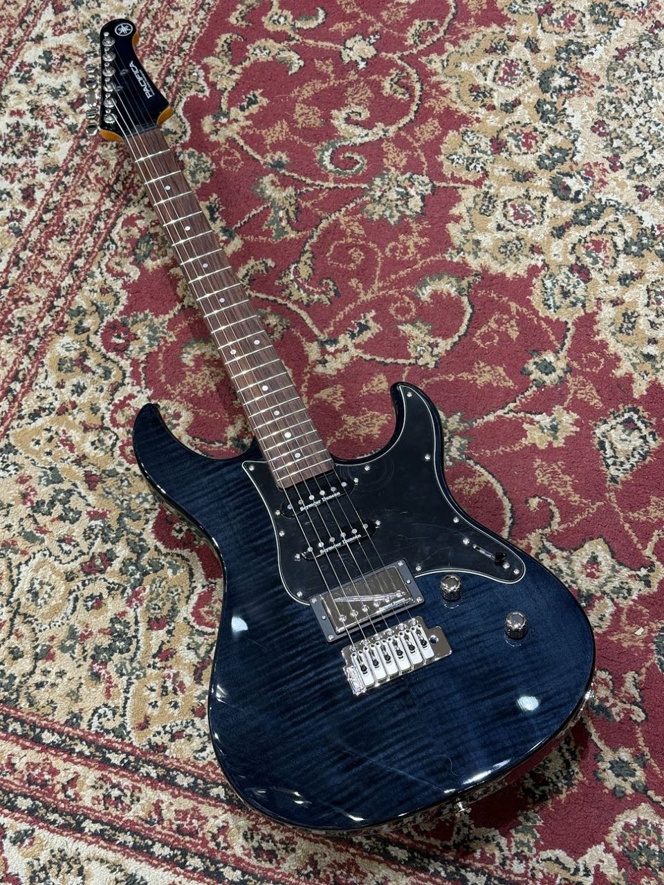 YAMAHA PACIFICA612VIIFM TBL エレキギター トランスルーセント