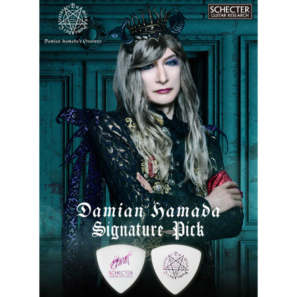 SCHECTER SCHECTER シェクター SPA-DH10WH ダミアン浜田陛下モデル
