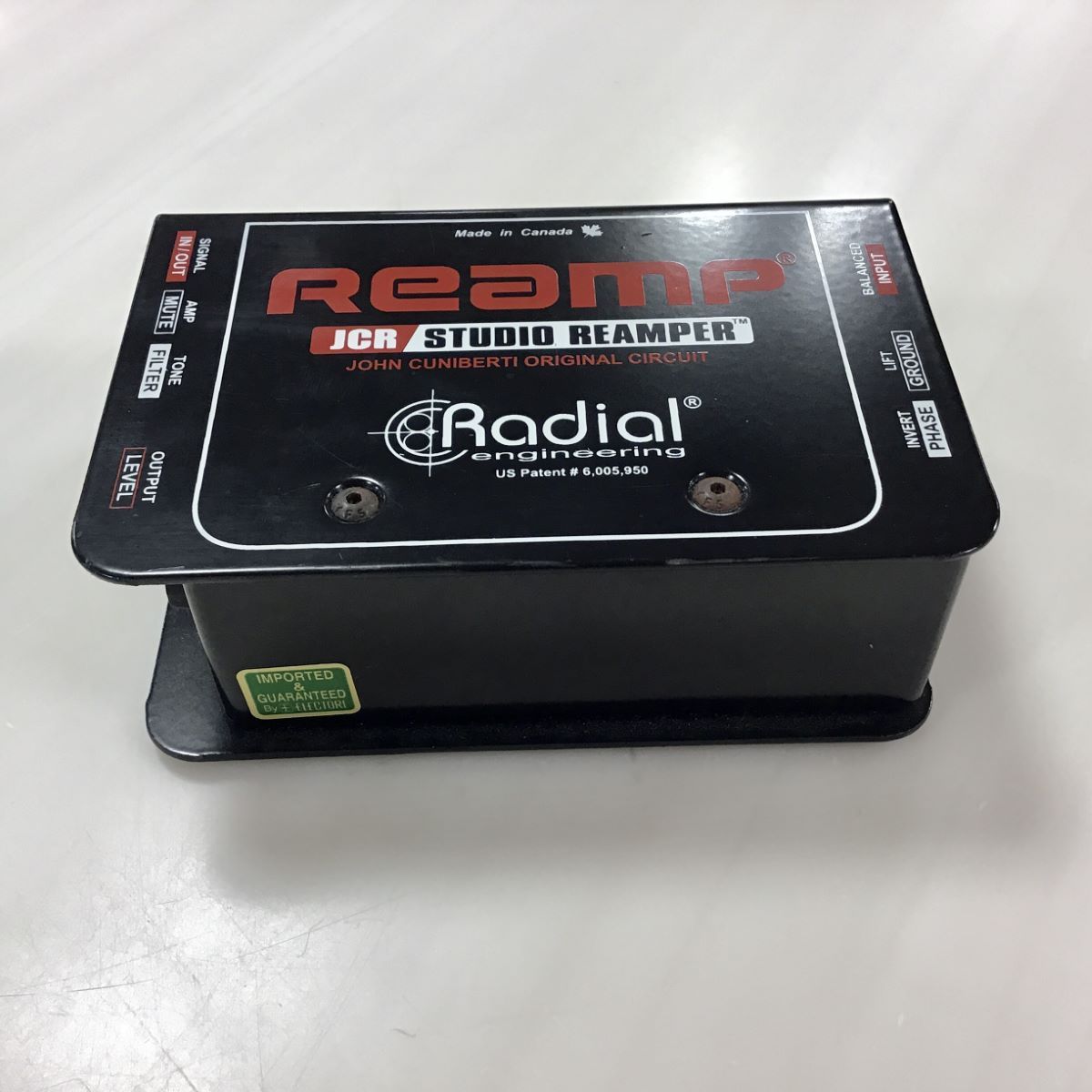 Radial Reamp JCR（新品/送料無料）【楽器検索デジマート】