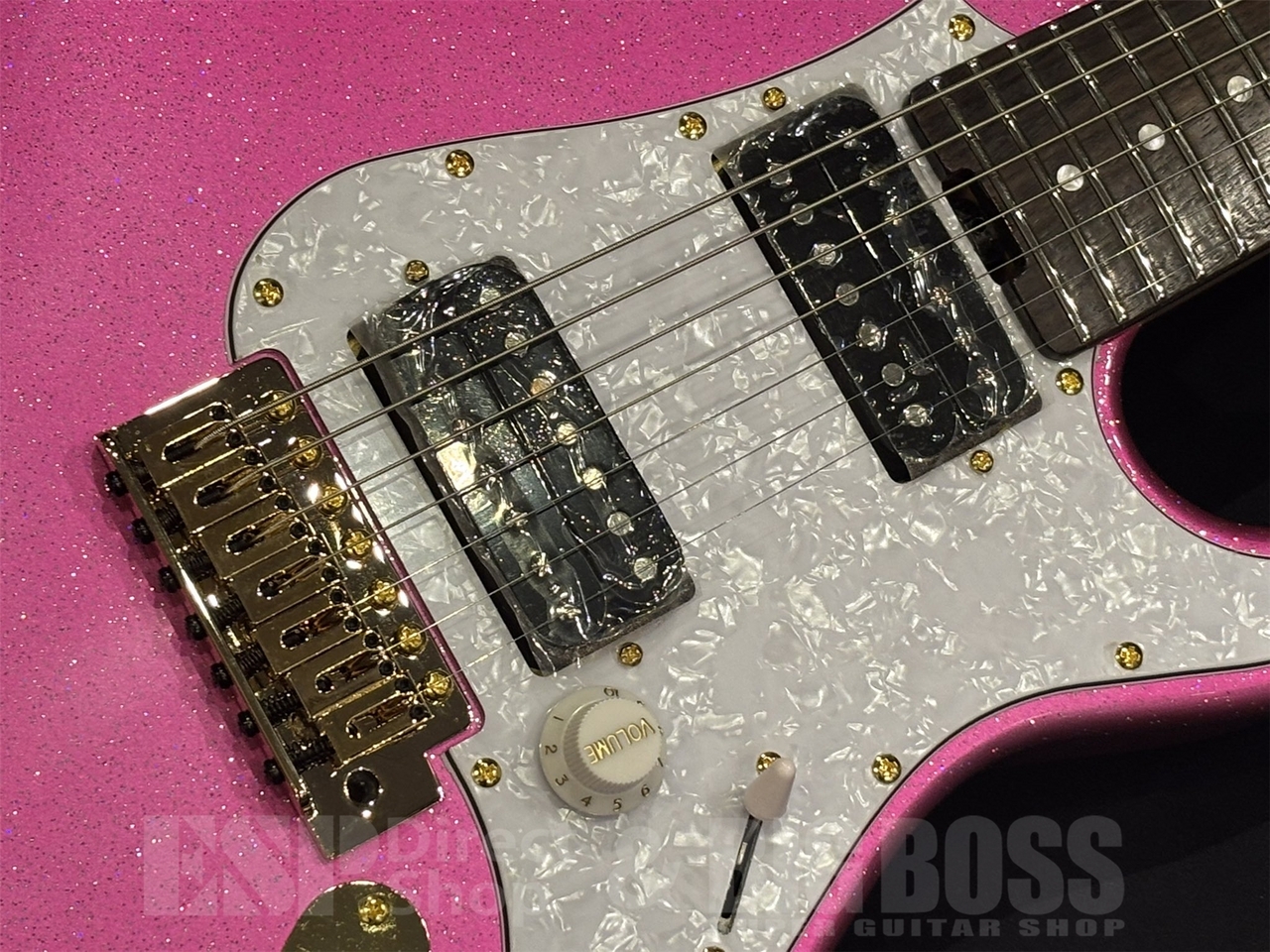 ギター mm0220yuyu GrassRoots G-SNAPPER7-TO / Twinkle Pink（新品/送料無料