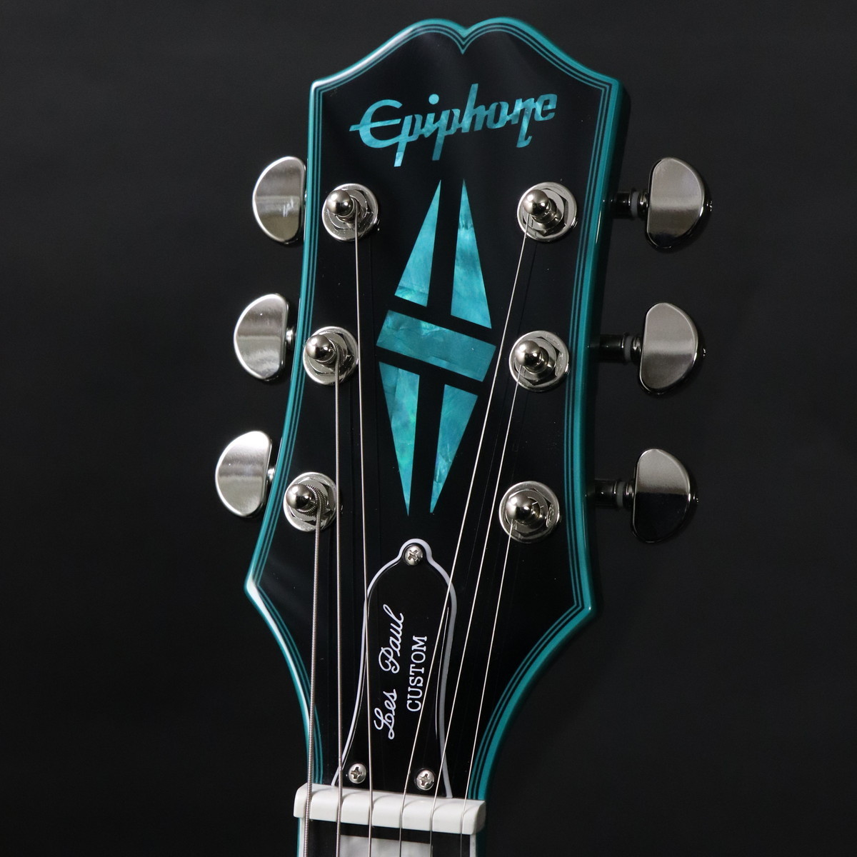 Epiphone Inspired by Gibson Les Paul Custom Widow Peacock 【梅田店