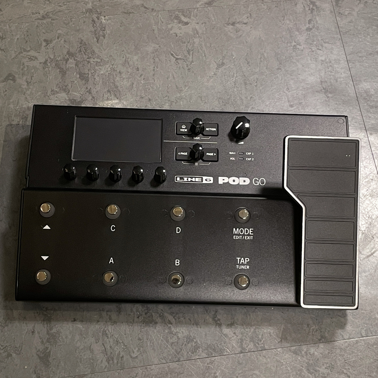LINE6 POD GO（中古） New Line 6 POD Go Amp Modeler Guitar Multi Effects Processor